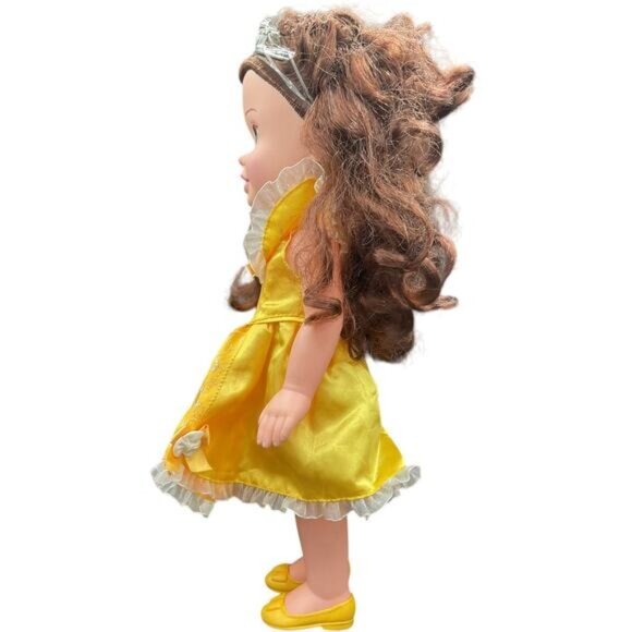 Disney Princess My Friend Belle Doll 14" With Outfit & Tiara - Picture 5 of 8